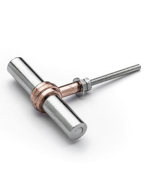 TIRADORES HOOD MATT SILVER