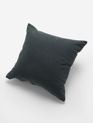 ALMOHADON BASIC TUSOR GRIS PETROLEO 45 X 45