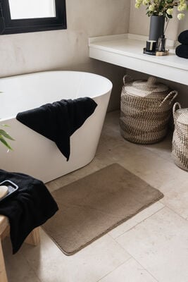 ALFOMBRA DE BA&Ntilde;O ARIZONA BEIGE 40 X 60 - Second Image