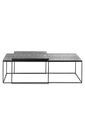 SET MESAS BAJAS IRON WOOD BLACK