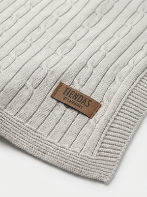 MANTA TEJIDA TRENZA - Second Image