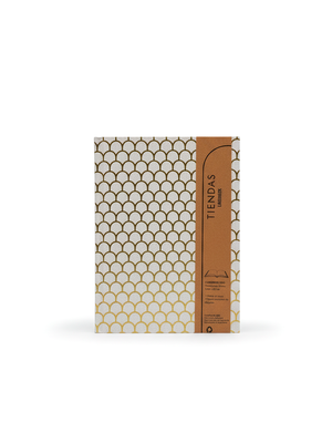 CUADERNO LISO HONEYCOMB WHITE