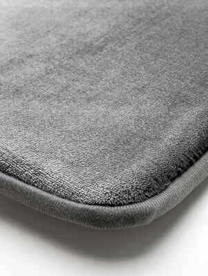 ALFOMBRA DE BAÑO MEMORY DALLAS LIGHT GREY 50 X 80 - Second Image