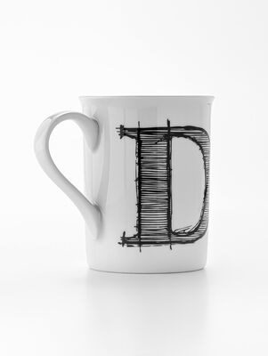 TAZA LETTER D 285CC - Second Image