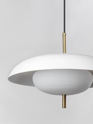 LAMPARA COLGANTE DENMARK WHITE - Second Image