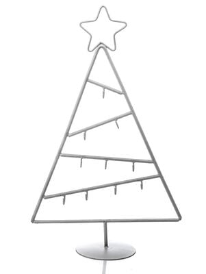 ARBOL NAVIDEÑO METAL WHITE