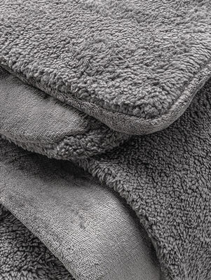 EDREDON FLANNEL PETRA KING GREY - Second Image