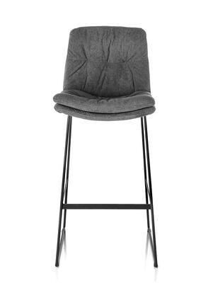 BANQUETA BAR RUPIT DARK GREY