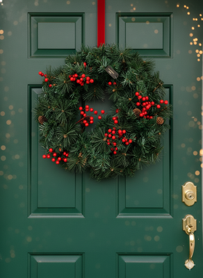 CORONA BERRIES PINECONE 60 CM - Second Image