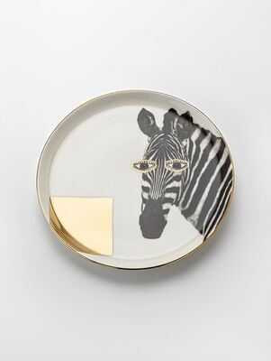 PLATO PLAYO WILD ZEBRA 20 CM