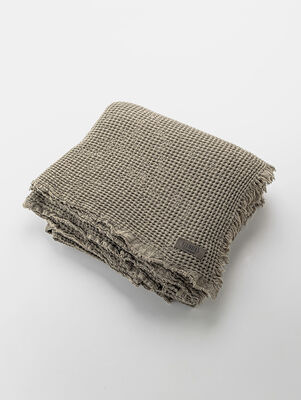 MANTA MOSCU TABACO 120 X 260