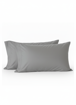 SET X 2 FUNDAS DE ALMOHADAS 144H GREY 50 X 80
