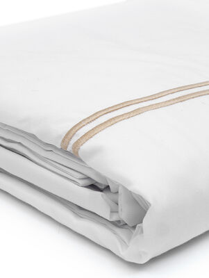 FUNDA DE EDREDON PERCAL BORDADO KING BEIGE - Second Image