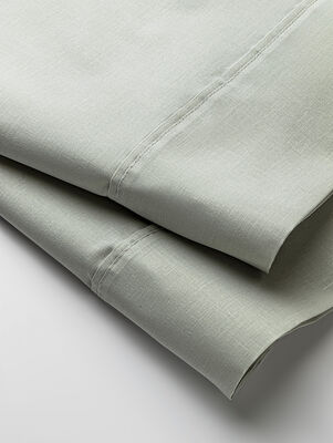 SET X 2 FUNDAS DE ALMOHADAS 144H GREEN 50 X 80 - Second Image