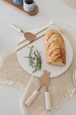 BANDEJA MAGDA MARBLE WHITE - Second Image