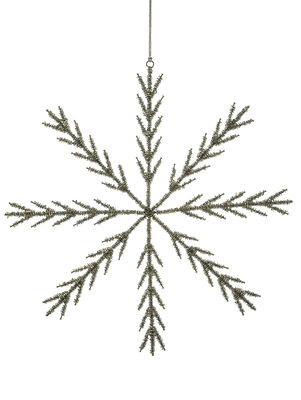 ADORNO COLGANTE NAVIDEÑO FLUP SILVER 33CM