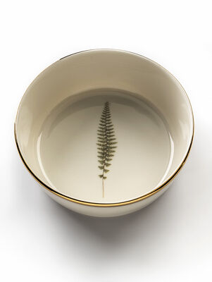 BOWL BOTANICAL GOLD 12 CM