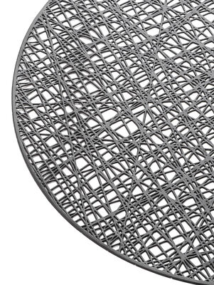 INDIVIDUAL PVC TEJIDO GRAFITO 38 CM - Second Image