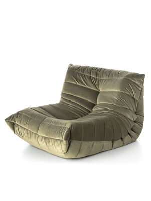 SILLON TOGO VELVET VERDE SECO