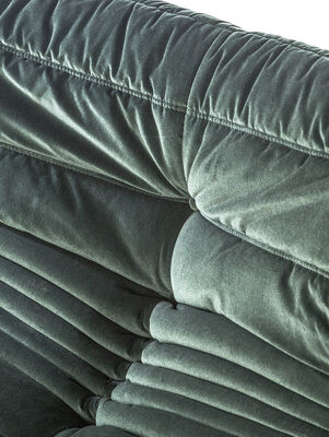 SILLON TOGO VELVET VERDE INGLES - Second Image