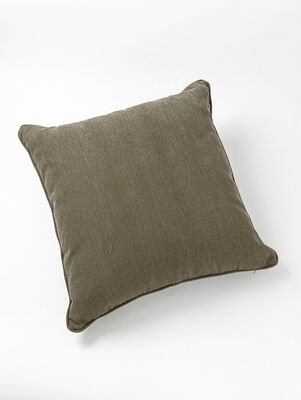 ALMOHADON ENVEJECIDO CON VIVO CANELA 50 X 50