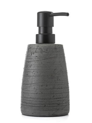DISPENSER DE JABON LIQUIDO TRANCOSO GREY POLYRESIN