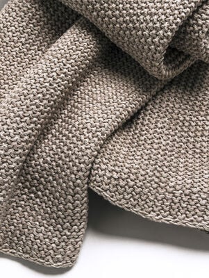 MANTA CHANTAL BEIGE 120 X 180 - Second Image