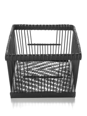 ORGANIZADOR NOVA RECTANGULAR NEGRO SMALL