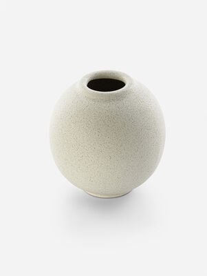 FLORERO CER BOMBE N1 BLANCO JAS MATE