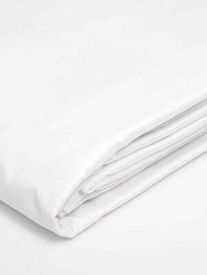 FUNDA DE EDREDON SATEN 300H ALG. BCO. KING BLANCO - Second Image