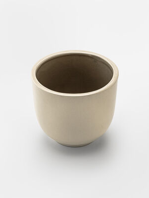 TAZA BICOLOR LONS VERDE/CREMA