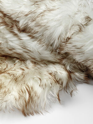 ALFOMBRA VAIL BLANCO-MARRON 65 X 102 - Second Image