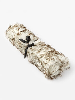 ALFOMBRA VAIL BLANCO-MARRON 65 X 102