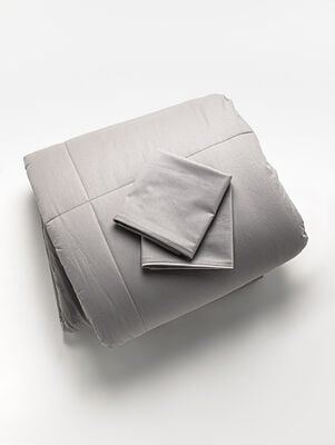 ACOLCHADO VENECIA KING BEIGE/GRIS - Second Image