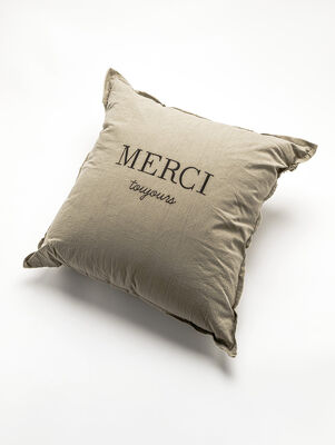 ALMOHADON MERCI VISON 60 X 60