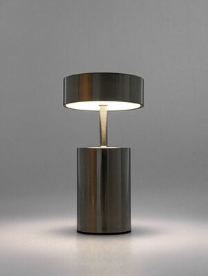 LAMPARA LED RECARGABLE WAYNE SILVER - Second Image