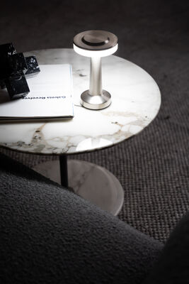 LAMPARA LED RECARGABLE SEATTLE SILVER - Second Image