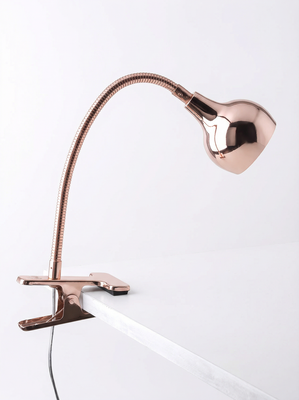 L&Aacute;MPARA DE MESA KIM COBRE 70 X 30