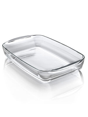 FUENTE DE HORNO RECTANGULAR GLASS 35 CM