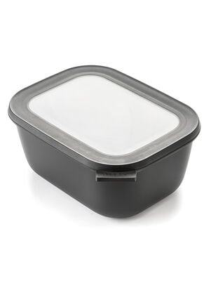 CONTENEDOR CIRQULA RECTANGULAR 1000 ML - NORDIC BLACK