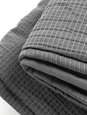 ACOLCHADO STRONG SUPER KING 280 X 250 GRIS OSCURO - Second Image