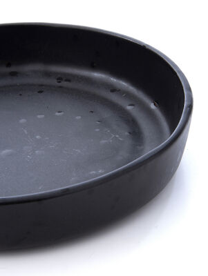 PLATO HONDO VARSOVIA NEGRO MATE SALP BRILLANTE - Second Image