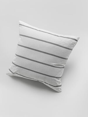 ALMOHADON BASIC TUSOR RAYA GRUESA GRIS 45 X 45