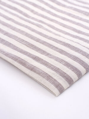 INDIVIDUAL DE LINO THESS GREY STRIPE 35X0,50 - Second Image