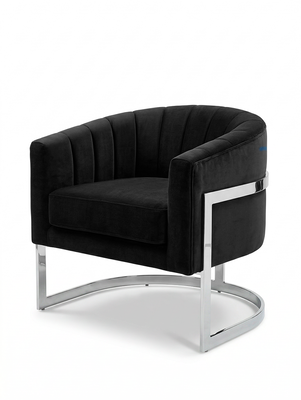 SILLON CASTELLO VELVET BLACK