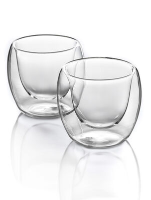 SET X 2 VASO DOTIA DOBLE VIDRIO - Second Image