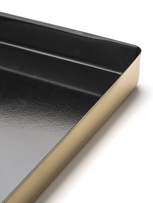 BANDEJA KOMO RECTANGULAR BLACK - Second Image