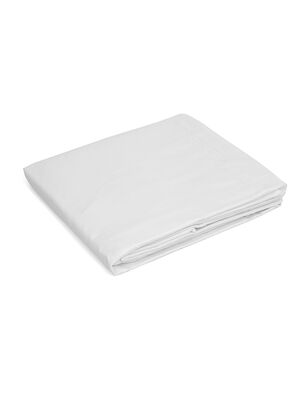 FUNDA DE EDREDON SATEN 300H ALG. BCO. QUEEN BLANCO