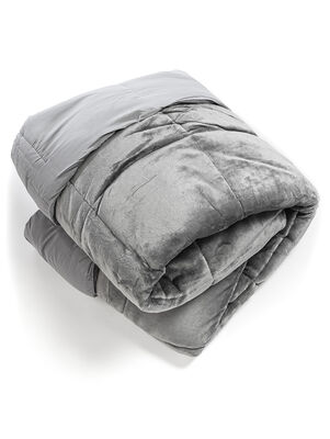 ACOLCHADO SOFT LARA GREY TWIN