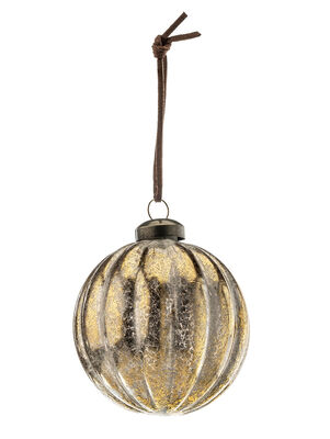 BOLA NAVIDEÑA LINES GOLD